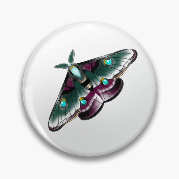 Item preview, Colourful moth designed and sold by Plouiseart.