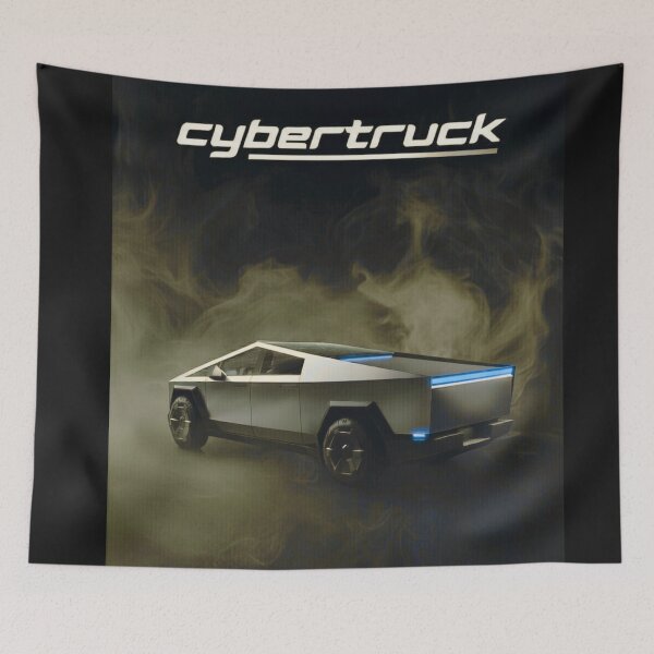 Item preview, cybertruck artwork designed and sold by TEEJAMBOREE.