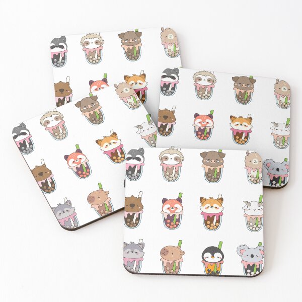 Item preview, Kawaii Critters as Bubble Tea designed and sold by AnimaliaStar.