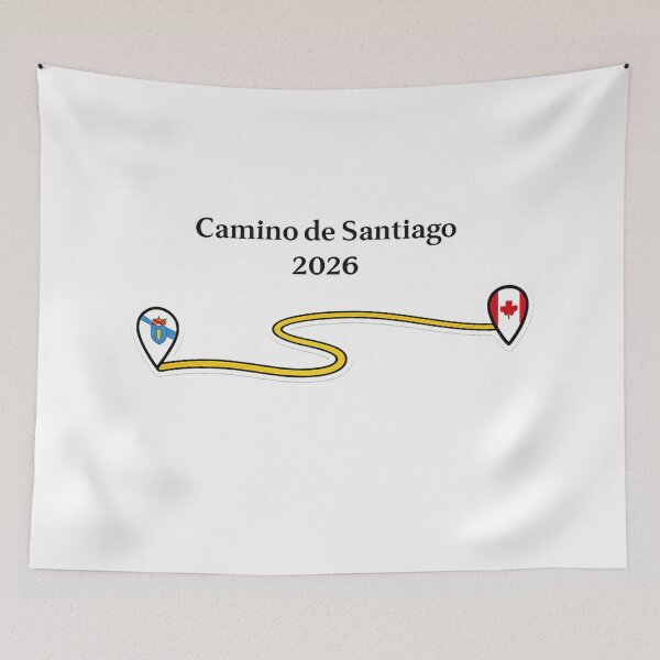 Item preview, Camino de Santiago 2026 – From Canada to Santiago designed and sold by John-Rivav.