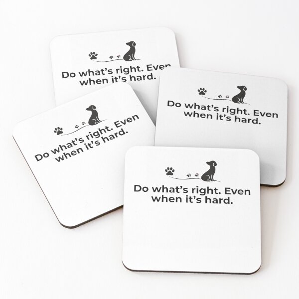 Item preview, Do What’s Right, Even When Hard designed and sold by GrindinSilence.