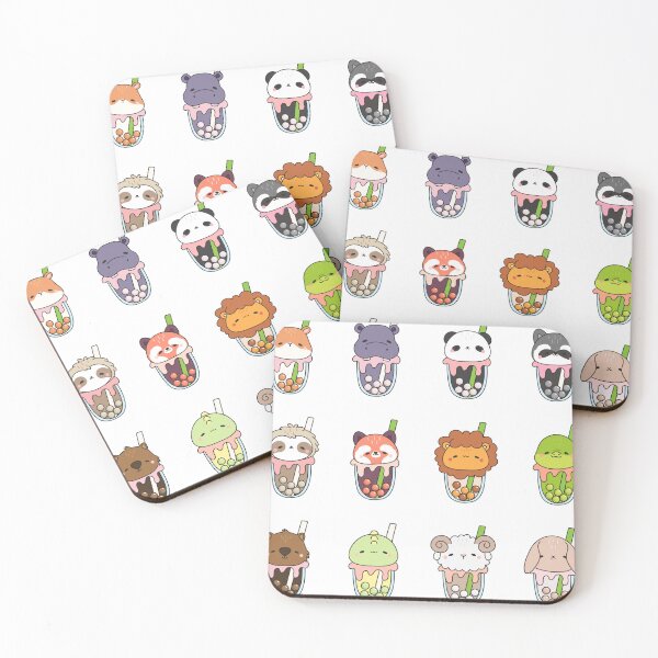 Artikelvorschau, Kawaii-Tierchen als Bubble Tea entworfen und verkauft von AnimaliaStar.