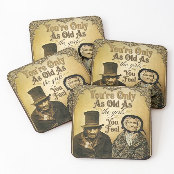 Item preview, You're Only As Old As the Girls You Feel designed and sold by graficsfx.