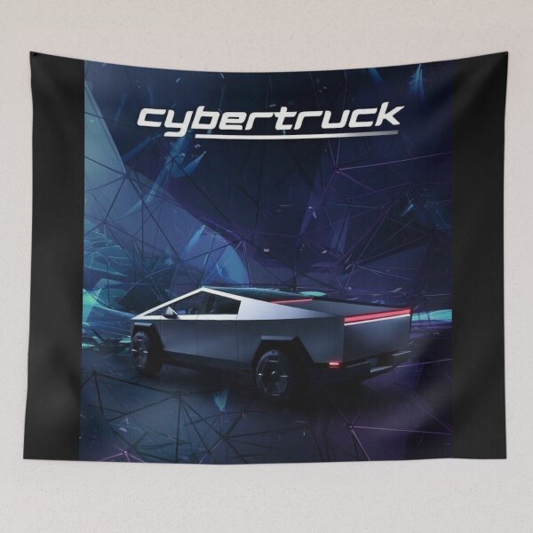 Item preview, cybertruck artwork designed and sold by TEEJAMBOREE.