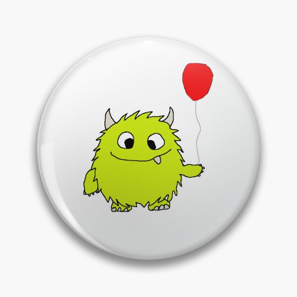 Item preview, Little monster with baloon designed and sold by dannosaurusrexx.