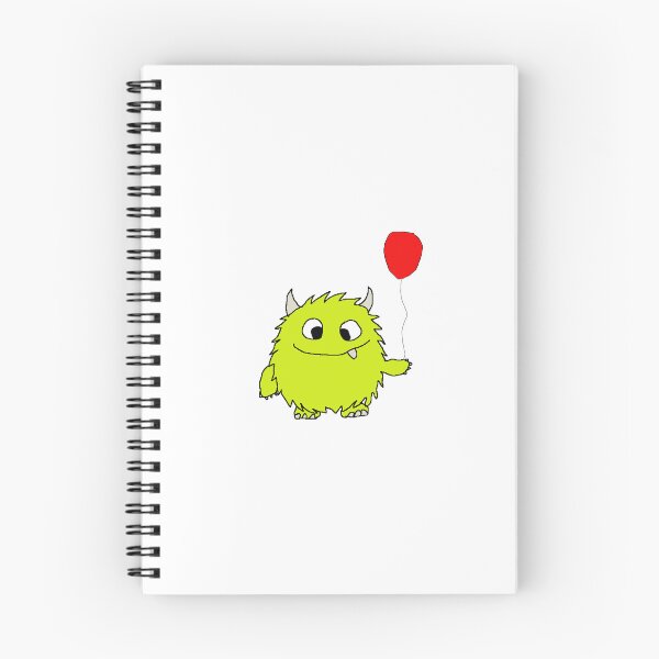 Item preview, Little monster with baloon designed and sold by dannosaurusrexx.