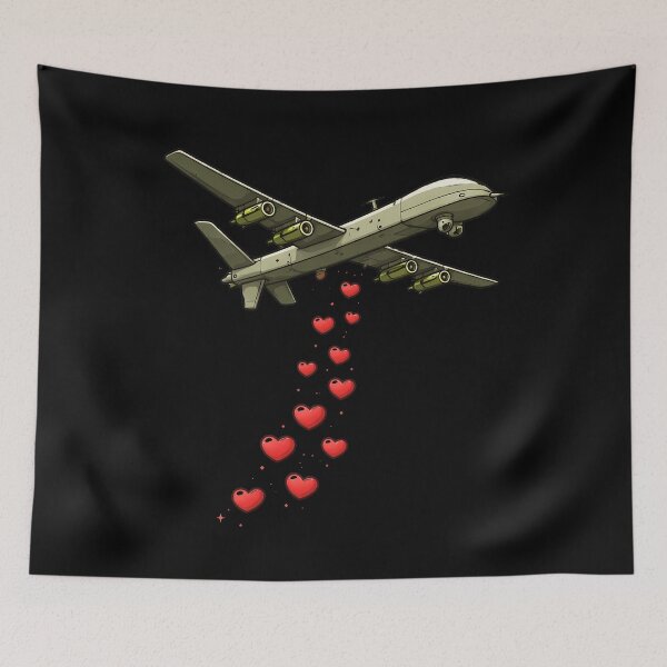 Item preview, Love Drone Strike designed and sold by Tactical Override.