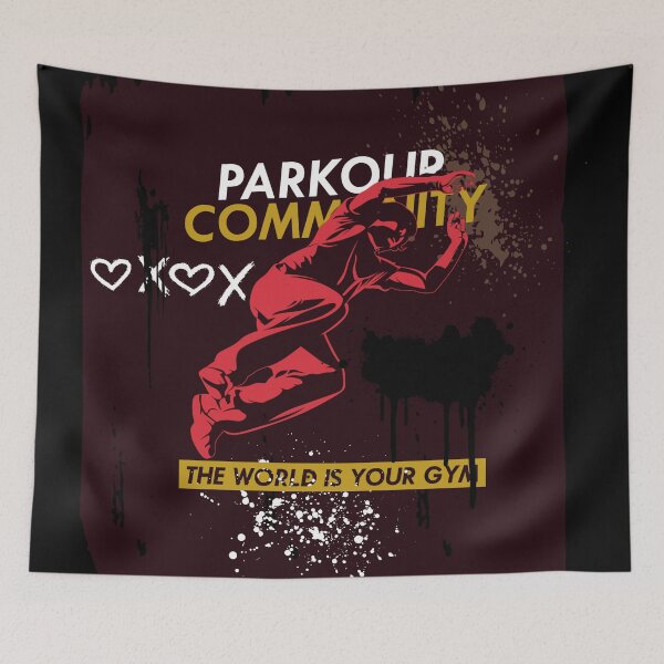 Item preview, The World Is Your Gym – Parkour designed and sold by Szpaku desart .