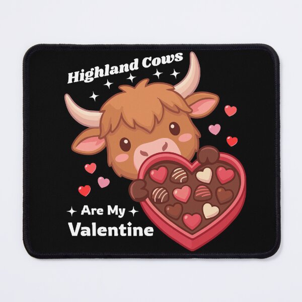 Item preview, Highland Cows Are My Valentine designed and sold by JRice66.