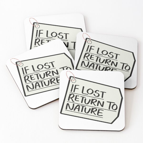 Item preview, If Lost Return to Nature designed and sold by strongpurpose.