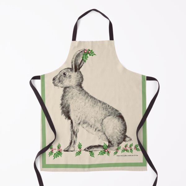 Item preview, Hare's Christmas Wish Holly Berry Joy to the World  designed and sold by Erika Castricum.