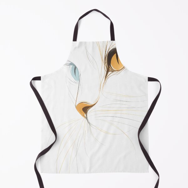 Item preview, Minimalist Van Cat Fine-Line Aesthetic Art designed and sold by etuvibes.