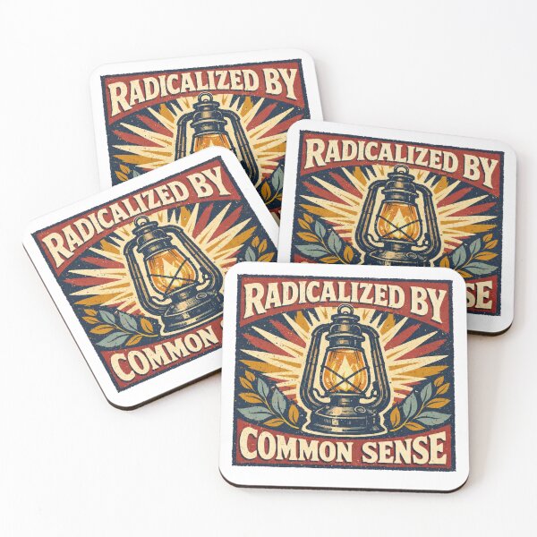 Item preview, Radicalized by Common Sense Activist Shirt/Sticker/Mug designed and sold by Quietest Riot.