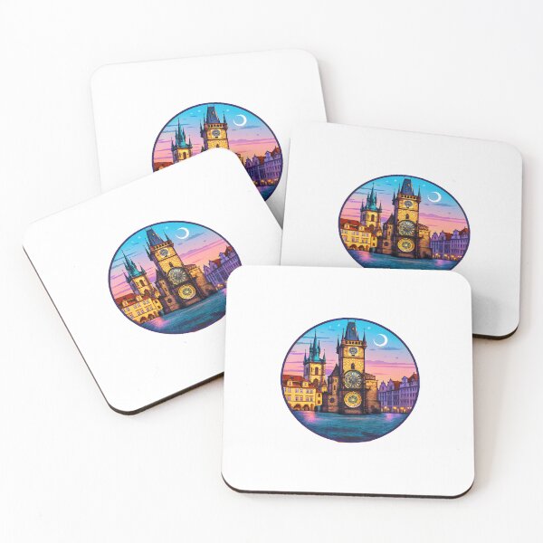 Item preview, Prague Czech Republic Retro Travel Emblem designed and sold by Timegraf.