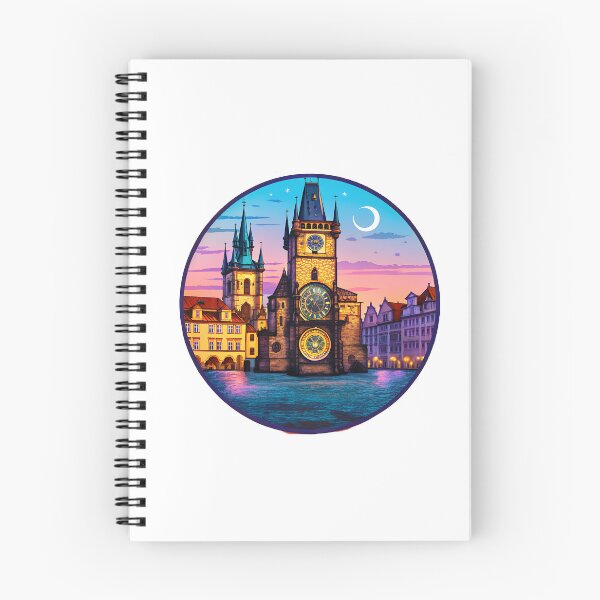 Item preview, Prague Czech Republic Retro Travel Emblem designed and sold by Timegraf.