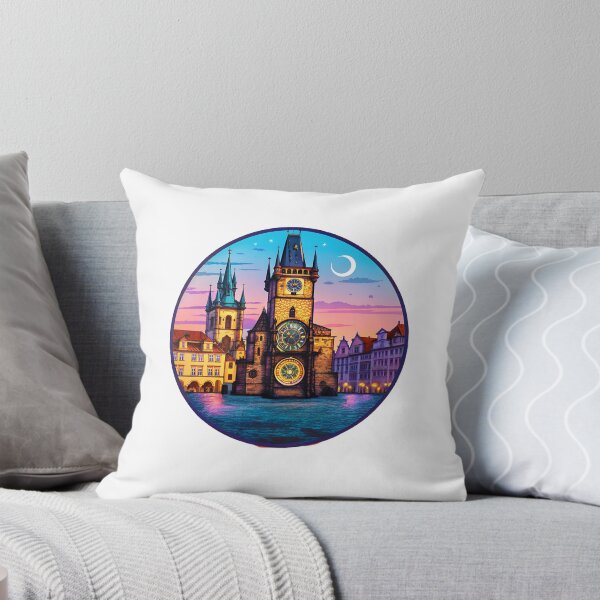 Item preview, Prague Czech Republic Retro Travel Emblem designed and sold by Timegraf.