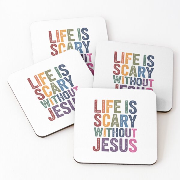 Item preview, Life is Scary Without Jesus designed and sold by jkrphoto.
