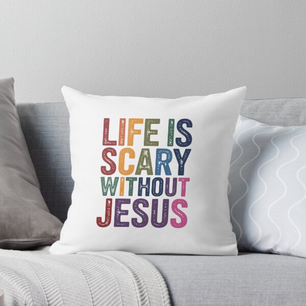Item preview, Life is Scary Without Jesus designed and sold by jkrphoto.