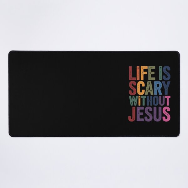 Item preview, Life is Scary Without Jesus designed and sold by jkrphoto.