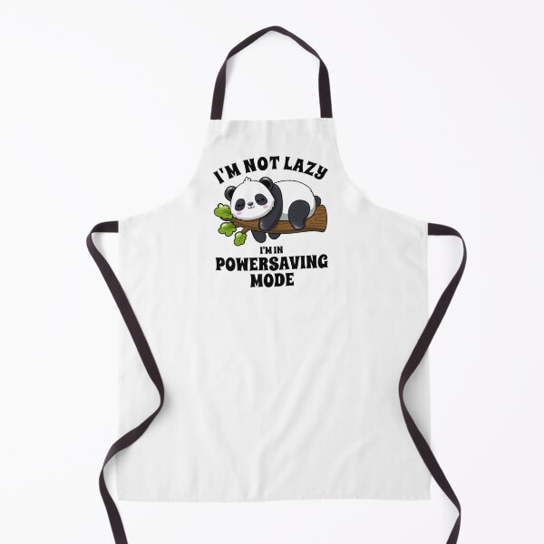Item preview, Sleepy Panda I'm not lazy I'm in powersaving mode designed and sold by Halfstone.