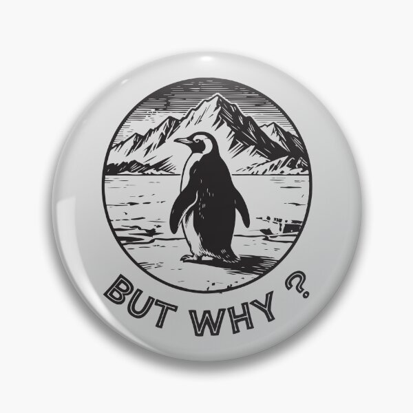 Item preview, Nihilist Penguin - But Why designed and sold by andromeda-redd.