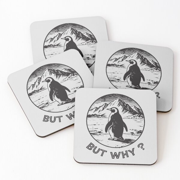 Item preview, Nihilist Penguin - But Why designed and sold by andromeda-redd.