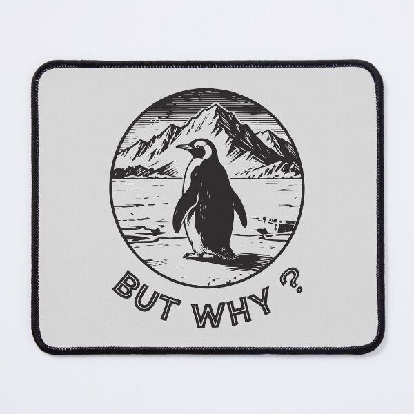 Item preview, Nihilist Penguin - But Why designed and sold by andromeda-redd.