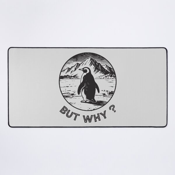 Item preview, Nihilist Penguin - But Why designed and sold by andromeda-redd.