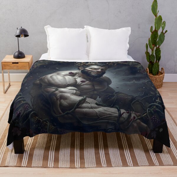 Item preview, Dionysus Chthonios: God of Madness & Revelry - Dark Fantasy Tondo designed and sold by Clark A Bennett.