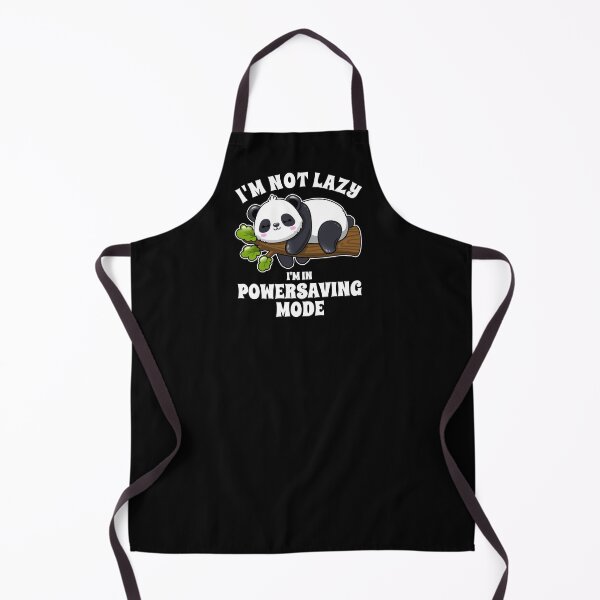 Item preview, Sleepy Panda, I'm not lazy I'm in powersaving mode designed and sold by Halfstone.