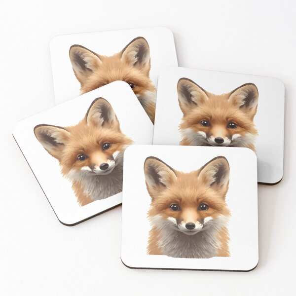 Item preview, Cute Fox Puppy Style Sticker designed and sold by Teewave-Ashish.