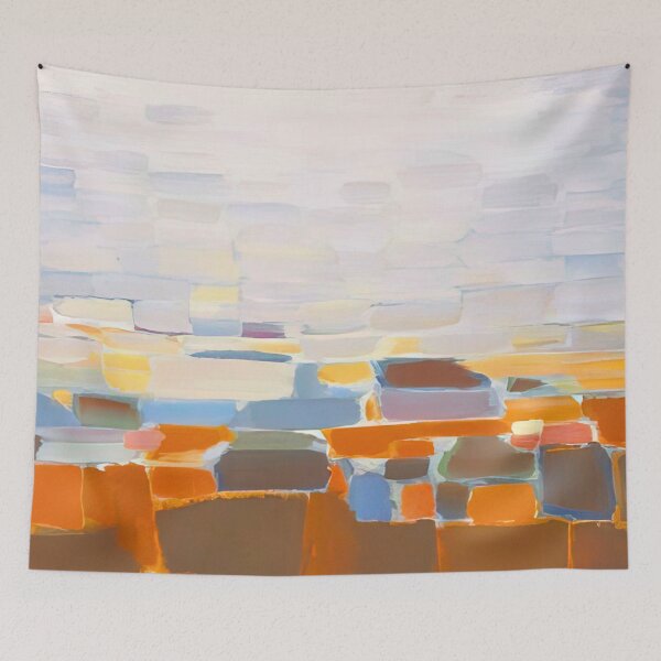 Item preview, Nicolas De Staël Ciel Art Informel designed and sold by melaartni.