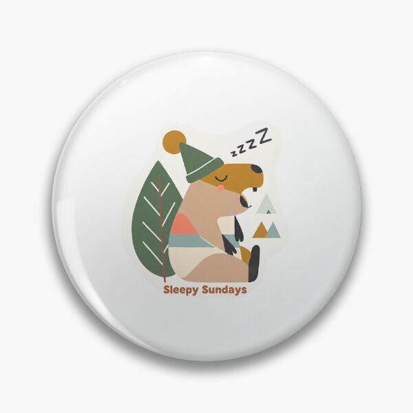 Item preview, Sleepy Capybara  designed and sold by girlpilled.