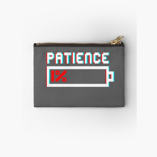 Item preview, Patience out of the question - Battery indicator - Low battery designed and sold by Halfstone.