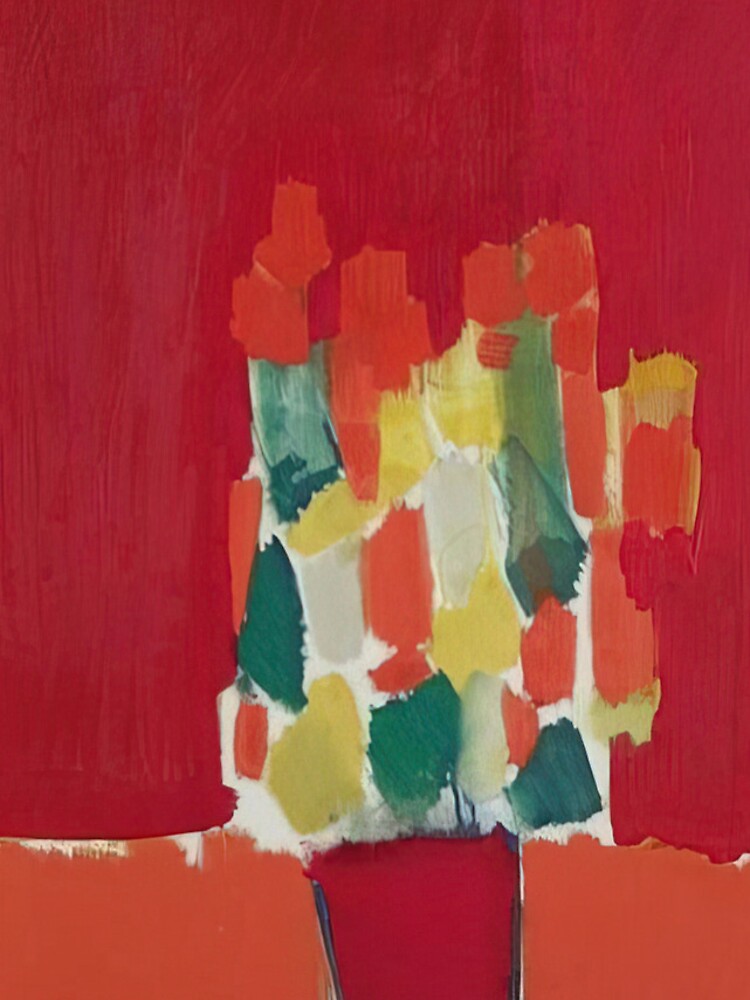 Thumbnail 4 of 4, iPhone Case, Nicolas De Staël Fleurs Rouges 1952 designed and sold by melaartni.