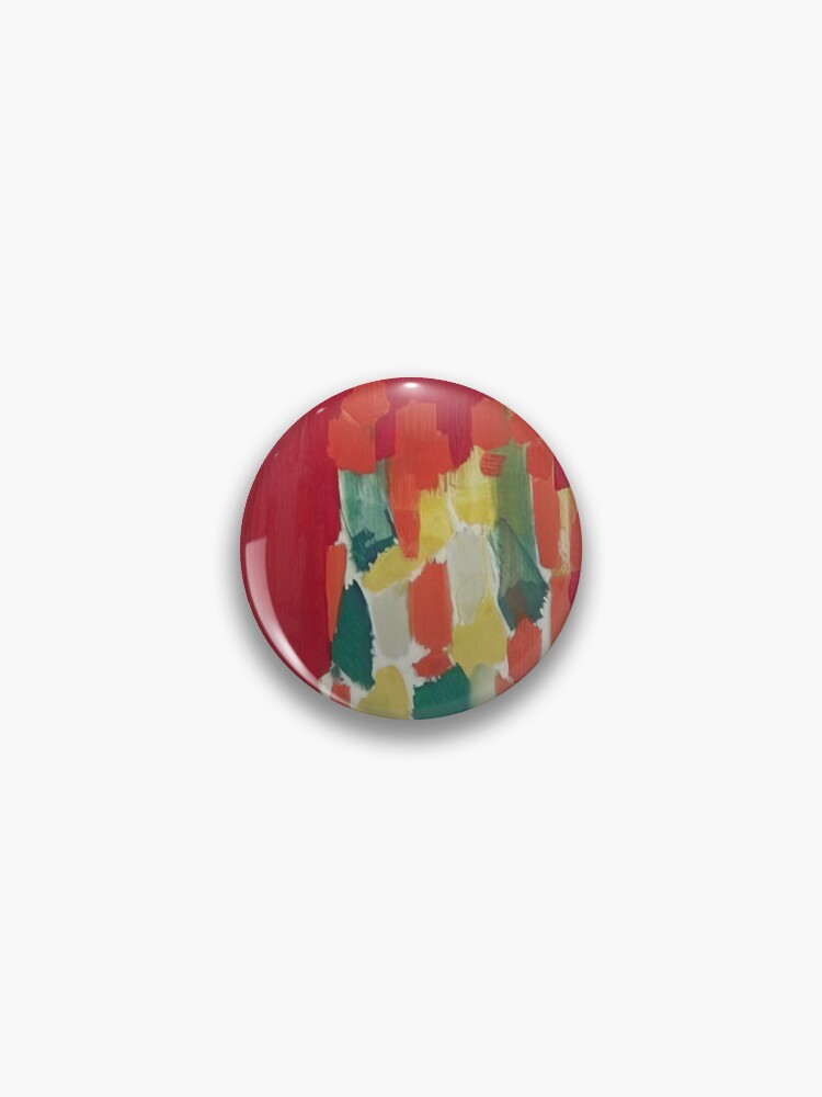 Thumbnail 1 of 3, Pin, Nicolas De Staël Fleurs Rouges 1952 designed and sold by melaartni.
