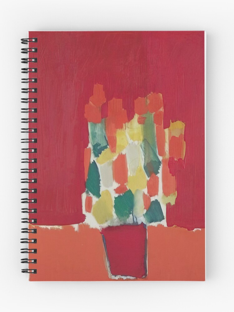 Thumbnail 1 of 3, Journal, Nicolas De Staël Fleurs Rouges 1952 designed and sold by melaartni.
