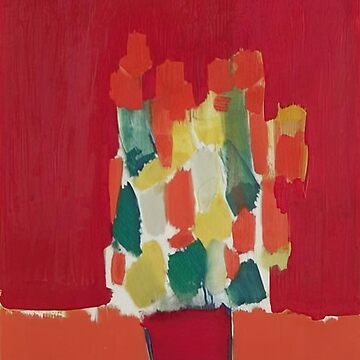 Artwork thumbnail, Nicolas De Staël Fleurs Rouges 1952 by melaartni