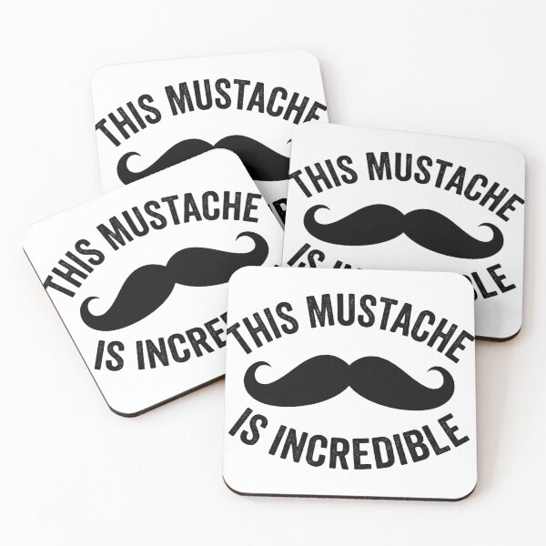 Item preview, This Mustache Is Incredible - Funny Retro Handlebar Mustache designed and sold by Simple Graphics.