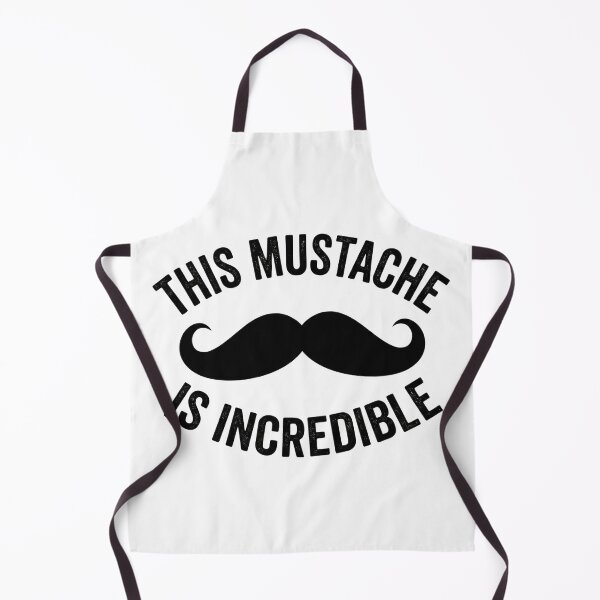 Item preview, This Mustache Is Incredible - Funny Retro Handlebar Mustache designed and sold by Simple Graphics.