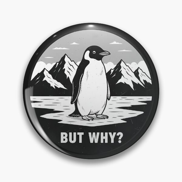 Item preview, Nihilist Penguin - But Why designed and sold by andromeda-redd.