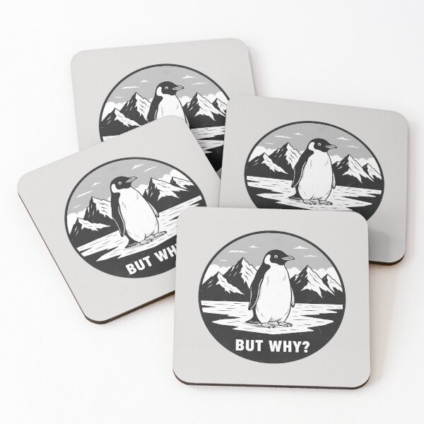Item preview, Nihilist Penguin - But Why designed and sold by andromeda-redd.