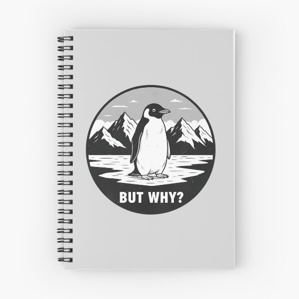 Item preview, Nihilist Penguin - But Why designed and sold by andromeda-redd.
