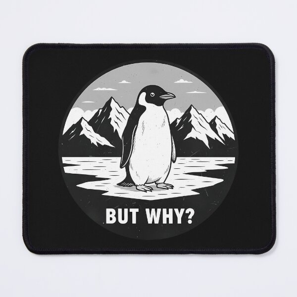Item preview, Nihilist Penguin - But Why designed and sold by andromeda-redd.