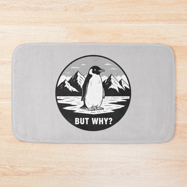 Item preview, Nihilist Penguin - But Why designed and sold by andromeda-redd.
