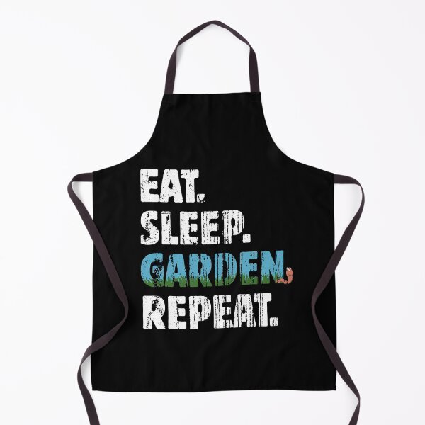 Item preview, Eat Sleep Garden Repeat Garden Gardener Hobby designed and sold by Halfstone.