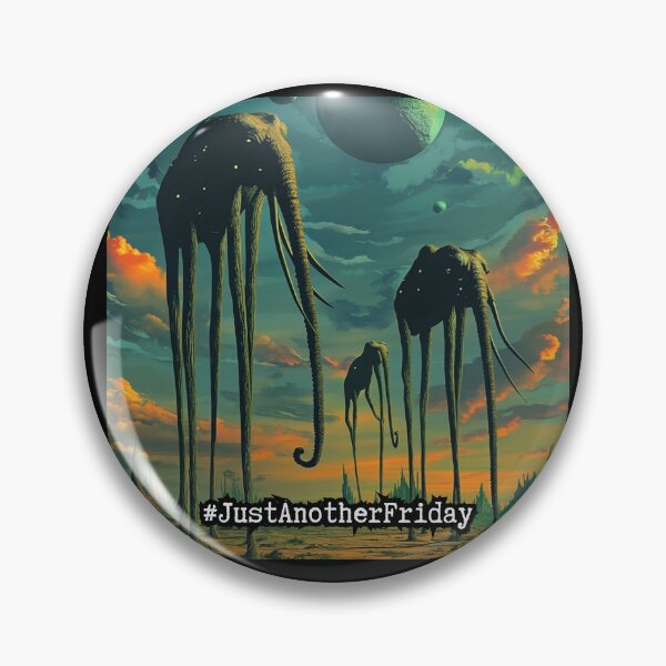 Item preview, Just Another Friday – Surreal Cosmic Creatures designed and sold by The Secret Cabal of Despair.