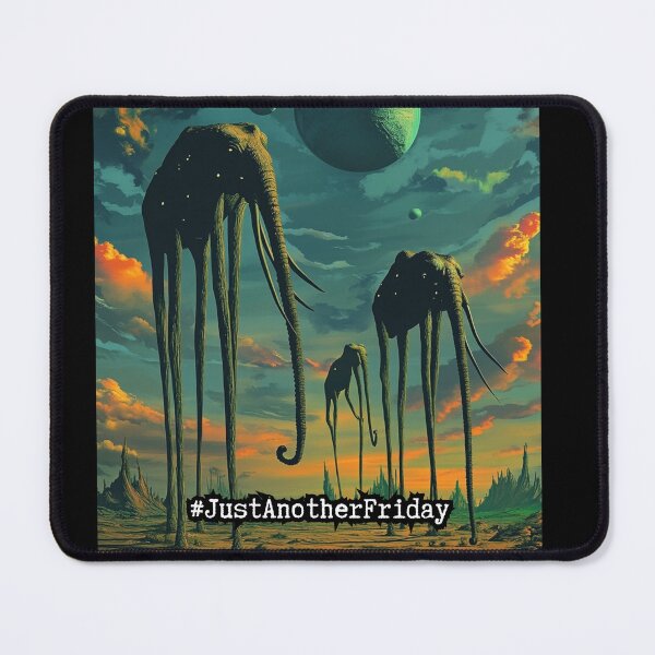 Item preview, Just Another Friday – Surreal Cosmic Creatures designed and sold by The Secret Cabal of Despair.
