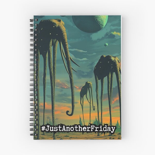 Item preview, Just Another Friday – Surreal Cosmic Creatures designed and sold by The Secret Cabal of Despair.