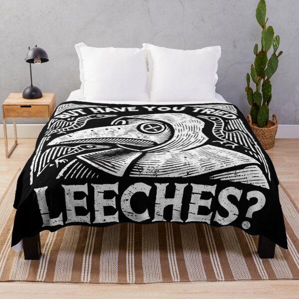 Item preview, But have you tried leeches? funny plague doctor design designed and sold by petalecho.